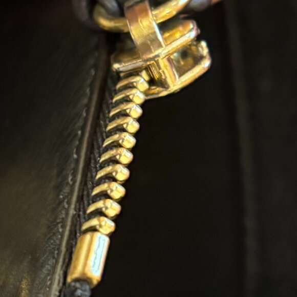 Chloé Myer Tote Bag - Black Leather and Navy Suede - Missing Crossbody Strap - Picture 11 of 14